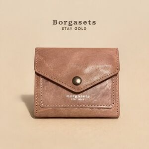 ❤️ Borgasets Stay Gold Beige Wallet